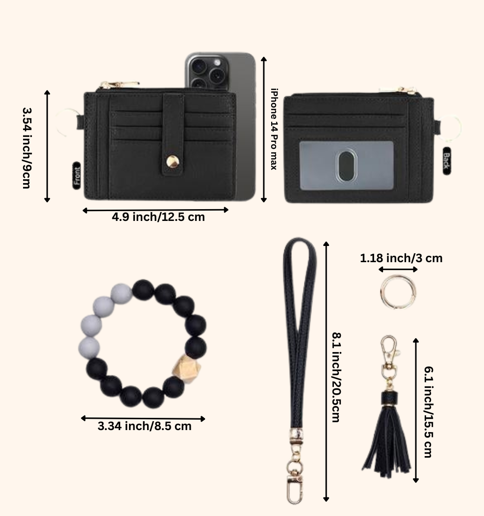 Keyra™ RFID Wristlet Wallet